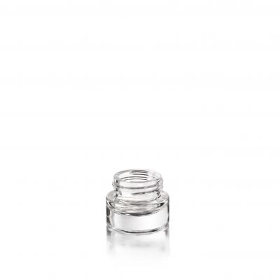 German Imported 5mL Clear Jar | Child Resistant