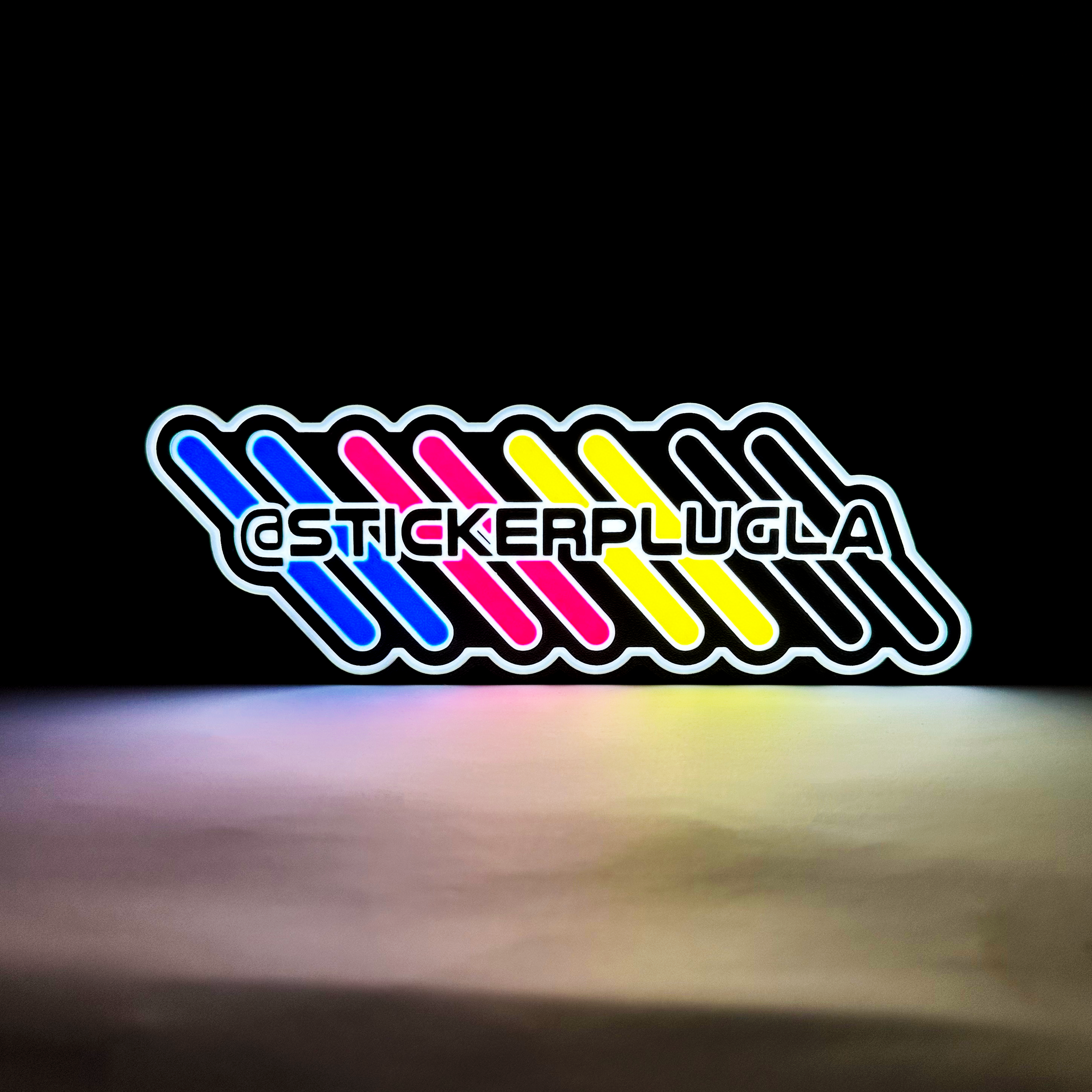 3D Printed LED Lighted Sign