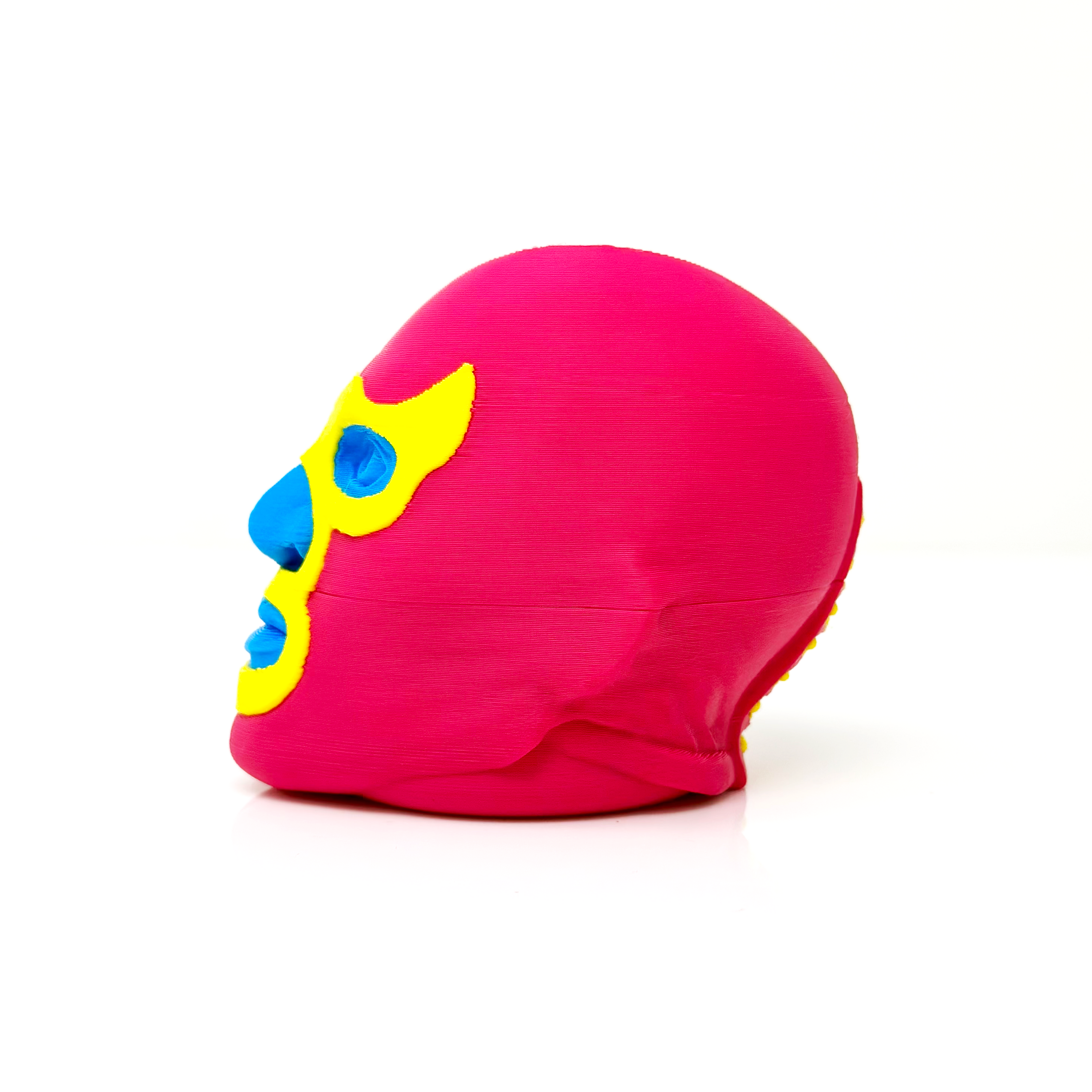 3D Printed 5mL Jar Container - Lucha Head