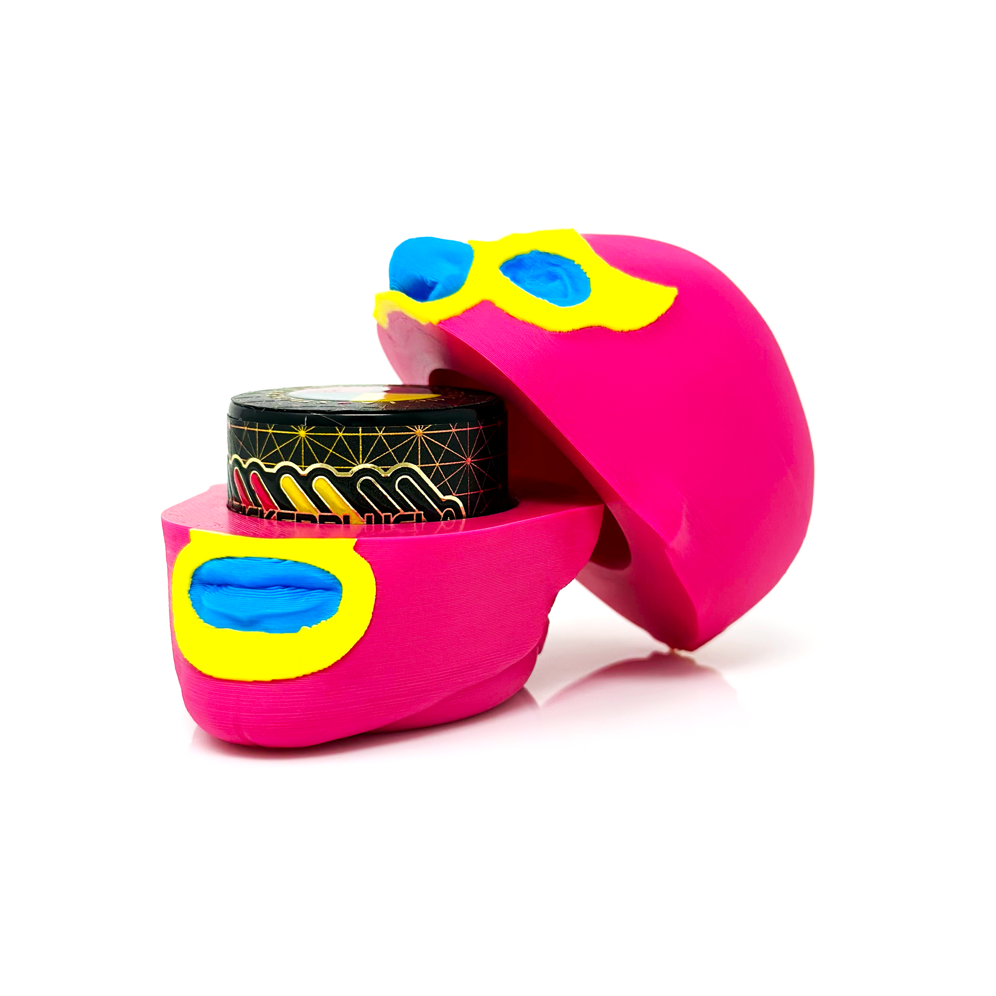 3D Printed 5mL Jar Container - Lucha Head