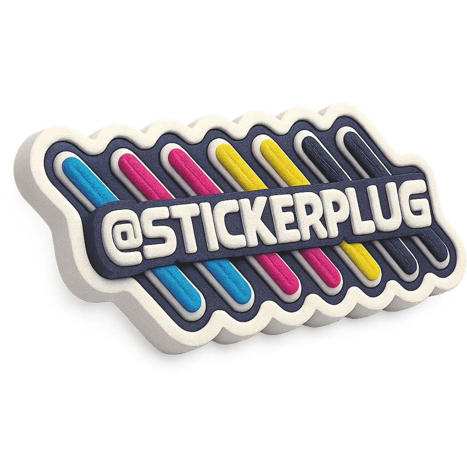 Plug Indication Sticker Sticker Plug - For All of Your Sticker and Label Needs & More