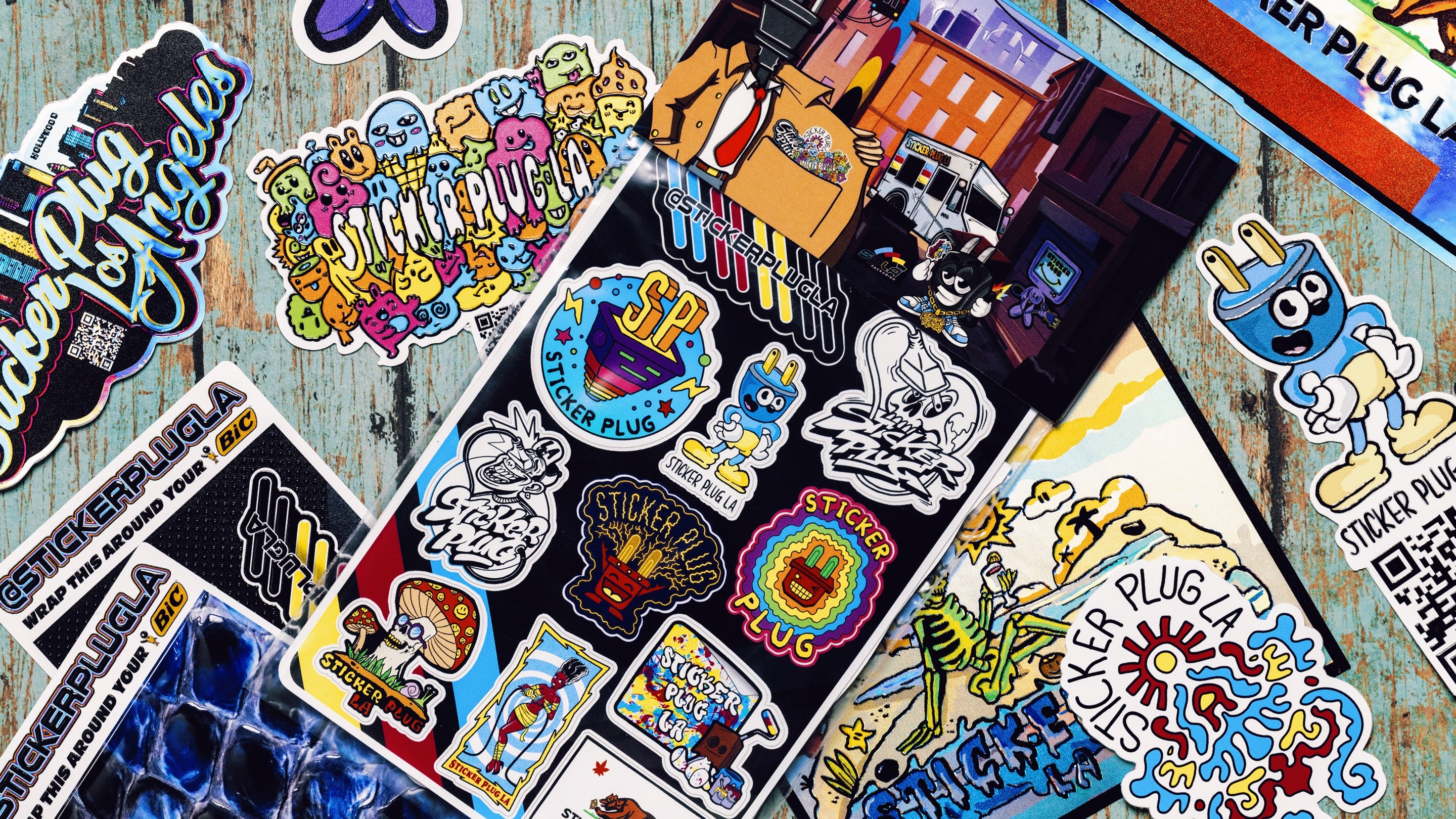 Sticker Sample Pack – Sticker Plug