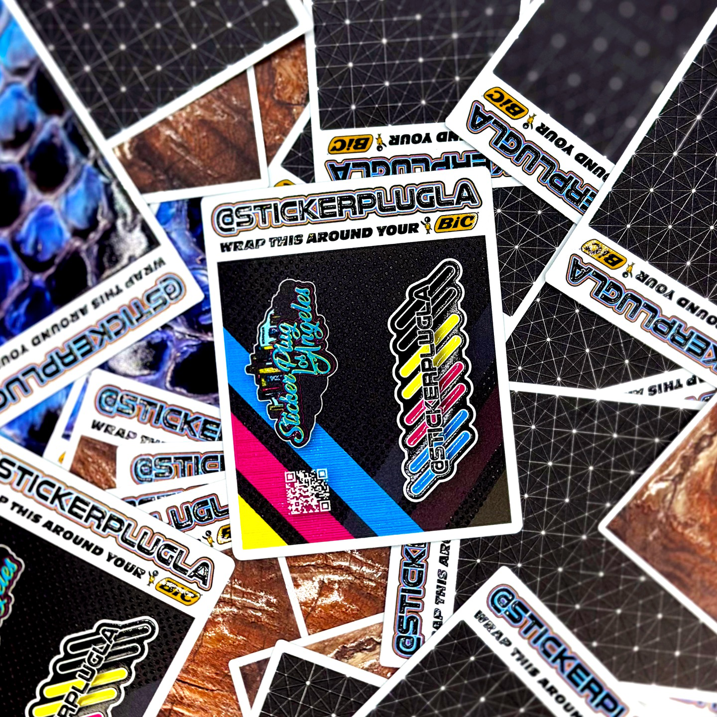 Promo Deal: 100 Custom Embossed Bic Lighter Wraps