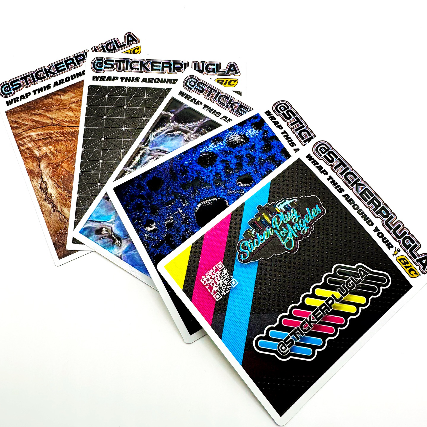 Promo Deal: 100 Custom Embossed Bic Lighter Wraps