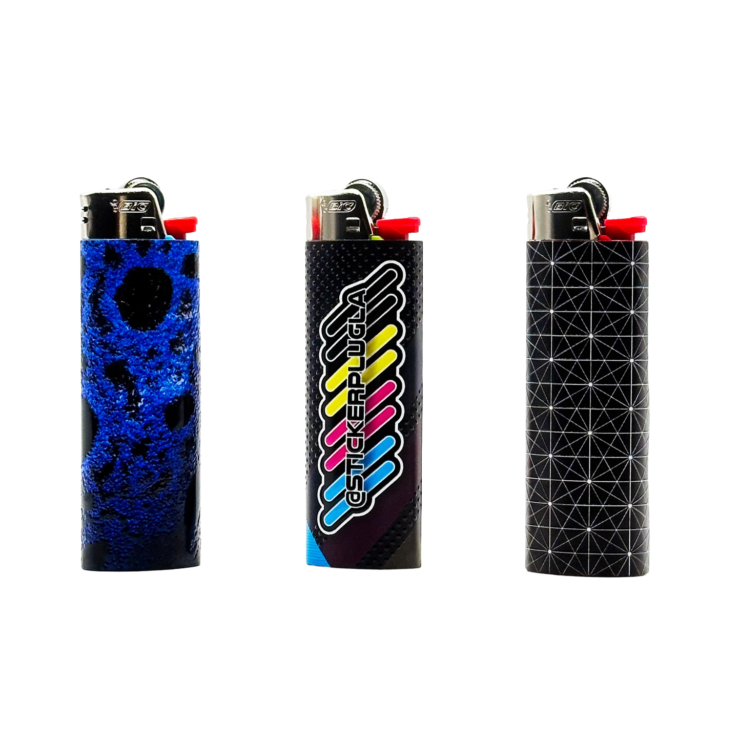 Custom Wrap for Bic Maxi Lighters - Labels Only