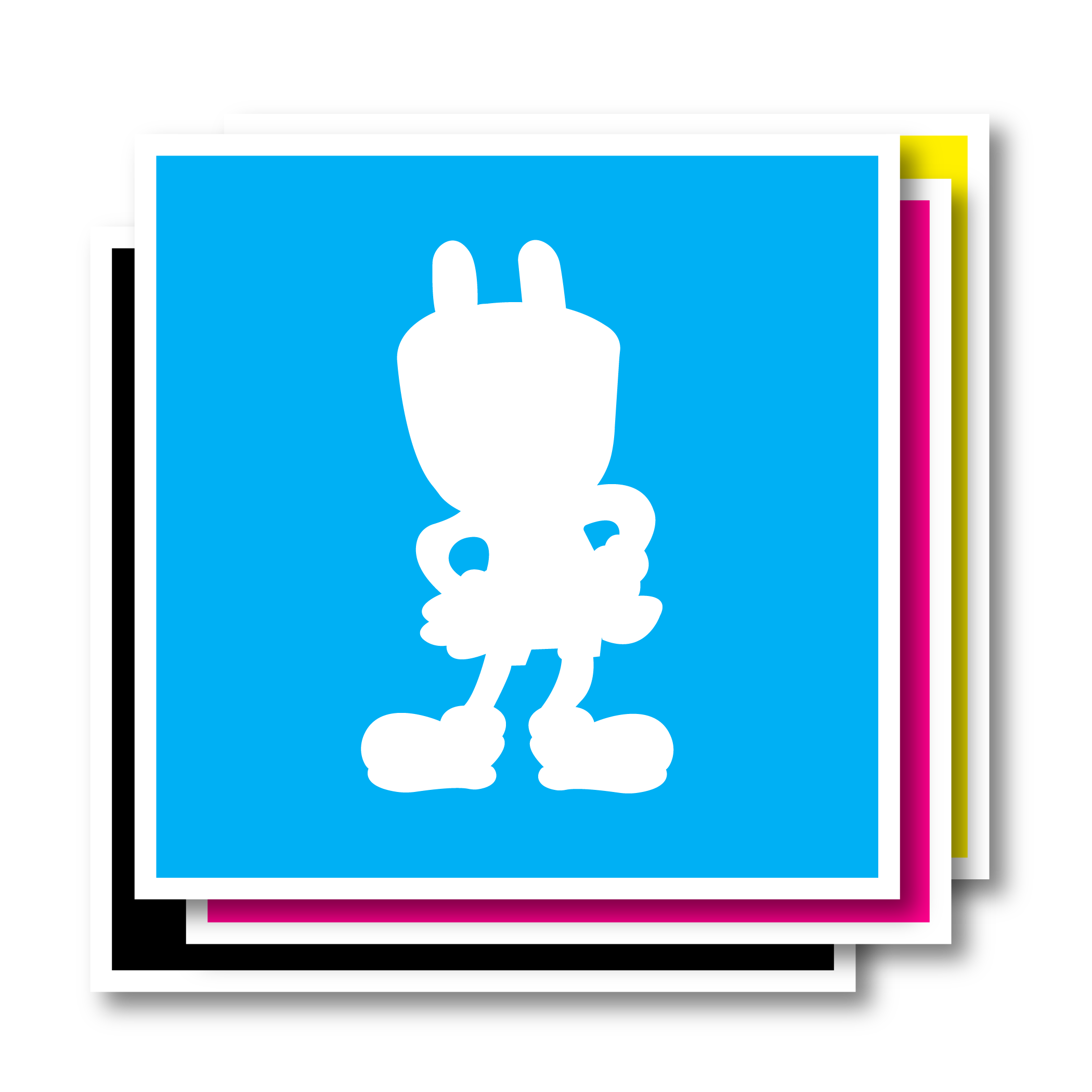 Square Stickers – Sticker Plug
